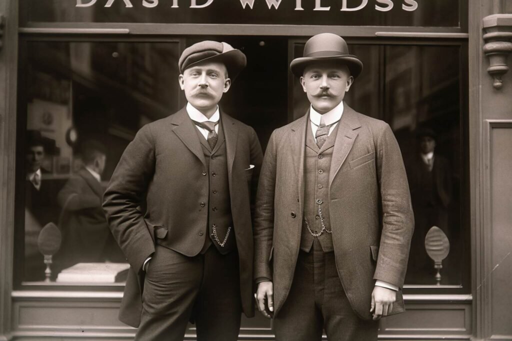 Rolex Watches in 2024: A Deep Dive into the Legacy of Precision, Craftsmanship, and Luxury 8 old photo of the founders Hans Wilsdor and alfred davis